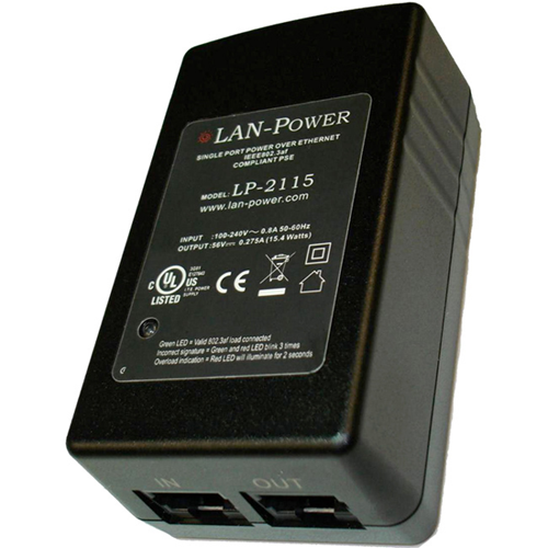 LAN Power Power over Ethernet Injector