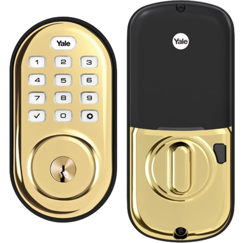 Yale | YRD216-ZW2-605 | Yale Assure Lock Push Button Deadbolt | ADI