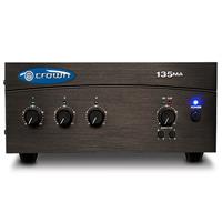 Crown 135MA Amplifier - 105 W RMS - 3 Channel - Black
